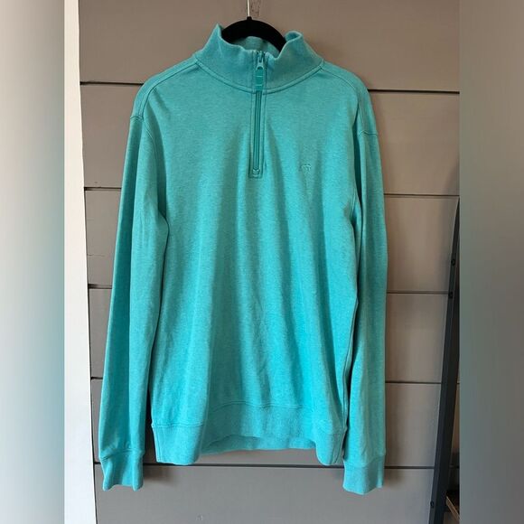 Southern Tide Sweater Quarter Zip Skipjack Light Pullover Long Sleeve Size S - Picture 3 of 6